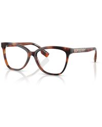 Burberry - Be2364 Grace 3316 Optical Frames Acetate Transparent Cat Eye Normal - Lyst