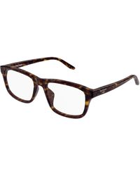 Balenciaga - Bb0442Oa 002 Optical Frames Acetate Transparent Squared - Lyst