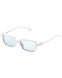 Furla - Sfu971 847 Sunglasses Acetate Squared Normal - Lyst