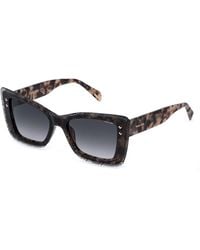 Police - Splr97 Daydream 1 0Gb5 Sunglasses Acetate Smoke Butterfly Normal Nuanced - Lyst