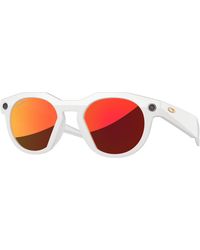 Oakley - Meta Ow8002 Hstn 800204 Sunglasses O_Matter Round Mirrored Prizm - Lyst