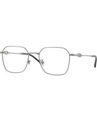 DIESEL - Dl5012D 1009 Optical Frames Metal Transparent Squared Normal - Lyst