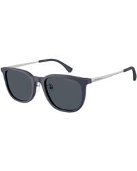 Emporio Armani - Ea4286D 618987 Sunglasses Acetate Geometric Normal - Lyst