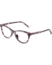 Dolce & Gabbana - Dg3443 3477 Optical Frames Acetate Transparent Cat Eye Normal - Lyst