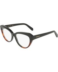 Ferragamo - Sf3046 006 Optical Frames Acetate Cat Eye Normal - Lyst