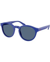 Polo Ralph Lauren - Ph4192 532980 Sunglasses Acetate Round Normal - Lyst