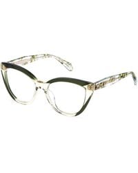 Just Cavalli - Vjc158V 02Gn Optical Frames Acetate Butterfly - Lyst