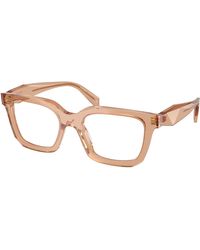 Prada - Pr C08V 20H1O1 Optical Frames Acetate Geometric Normal - Lyst