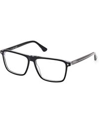 Web - We5442 001 Optical Frames Acetate Squared Normal - Lyst