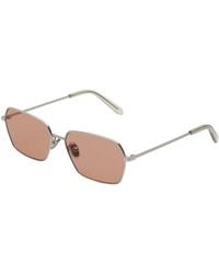 Retrosuperfuture - Ar9 Balarm Nebbia Rosa Sunglasses Metal Squared - Lyst