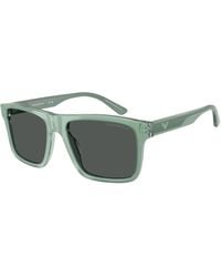 Emporio Armani - Ea4232 617687 Sunglasses Acetate Squared Normal - Lyst