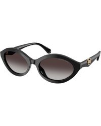 Michael Kors - Mk2257U Carlazzo 30058G Sunglasses Acetate Round Normal Shaded - Lyst