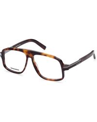 DSquared² - Dq5344 052 Optical Frames Outlet Acetate Squared - Lyst