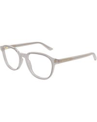 Bottega Veneta - Bv1312O 011 Optical Frames Acetate Transparent Round - Lyst