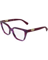 Longchamp - Lo2785 605 Optical Frames Acetate Cat Eye Normal - Lyst