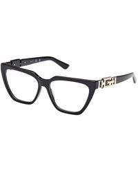Guess - Gu2985 001 Optical Frames Acetate Cat Eye Normal - Lyst