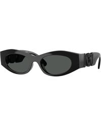 Versace - Ve4480U 536087 Sunglasses Injected Round Normal - Lyst
