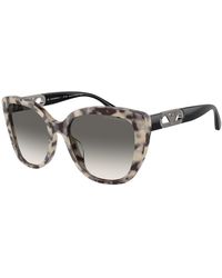 Emporio Armani - Ea4214U 605811 Sunglasses Acetate Butterfly Normal Shaded - Lyst