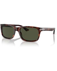 Persol - Po3048S 24/31 Sunglasses Acetate Squared Normal - Lyst