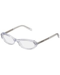 MM6 by Maison Margiela - 3Eg Lunettes 25 Optical Crystal Optical Frames Acetato Cat Eye - Lyst