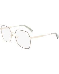 Longchamp - Lo2148 728 Optical Frames Metal Squared Normal Photochromatic - Lyst
