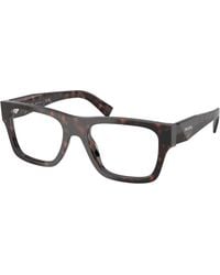 Prada - Pr C01V 17N1O1 Optical Frames Acetate Pillow Normal - Lyst