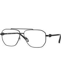 Versace - Ve1307 1436 Optical Frames Metal Pilot Normal - Lyst