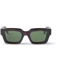 Off-White c/o Virgil Abloh - Oeri126 Virigil L 6055 Sunglasses Acetate Squared Normal - Lyst