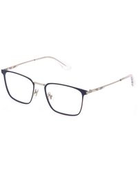 Police - Vplq70 Code 7 0 Optical Frames Metal Squared - Lyst
