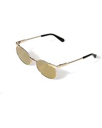 Off-White c/o Virgil Abloh - Ow2030 7607 Sunglasses Metal Round Normal - Lyst