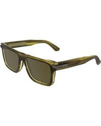 Calvin Klein - Ck26505S 333 Sunglasses Acetate Squared Normal - Lyst