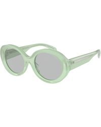 Emporio Armani - Ea4231U 615487 Sunglasses Acetate Round Normal - Lyst