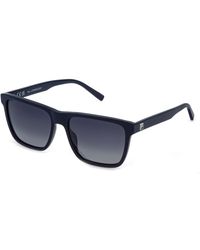 Fila - Sfid18 991P Sunglasses Acetate Smoke Squared Nuanced - Lyst