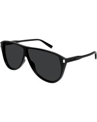 Saint Laurent - Sl 731 Gaspar 002 Sunglasses Acetate Pilot - Lyst
