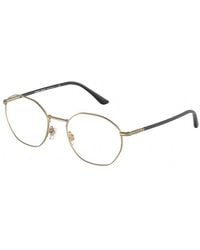 Giorgio Armani - Ar5107 3002 Optical Frames Metal Squared - Lyst