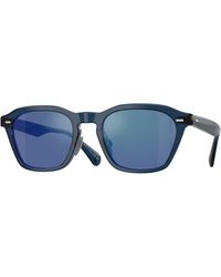 Oliver Peoples - Ov5593S R-11 178755 Sunglasses Acetate Squared Normal - Lyst