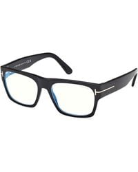 Tom Ford - Ft6035-B 001 Optical Frames Acetate Squared Normal - Lyst