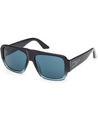 Gcds - Gd0069 89N Sunglasses Acetate Squared Normal - Lyst