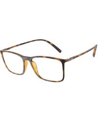 Giorgio Armani - Ar7244U 5026 Optical Frames Injected Transparent Squared Normal - Lyst