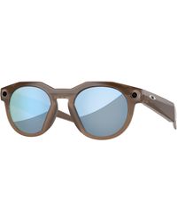 Oakley - Meta Ow8002 Hstn 800206 Sunglasses O_Matter Round Mirrored Prizm - Lyst