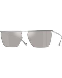 Oliver Peoples - X Jil Sander Ov1370St Edition 2 5036Ap Sunglasses Titanium Geometric Normal - Lyst