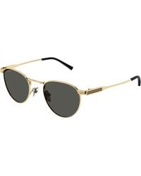 Gucci - Gg1875S 001 Sunglasses Metal Round - Lyst