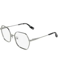KARL LAGERFELD - Kl363 040 Optical Frames Metal Squared Normal - Lyst