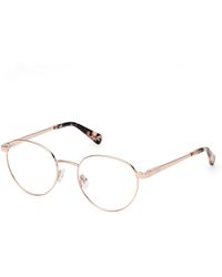 Guess - Gu5221 028 Optical Frames Metal Round Normal - Lyst