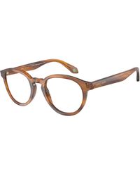 Giorgio Armani - Ar7248 6163 Optical Frames Acetate Transparent Pantos Normal - Lyst