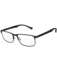 Emporio Armani - Ea1112 3175 Optical Frames Metal Squared - Lyst