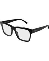 McQueen - Am0582O 001 Optical Frames Acetate Transparent Squared - Lyst