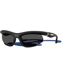 Burberry - Be4462 345287 Sunglasses Injected Geometric Normal - Lyst
