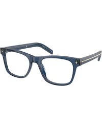 Prada - Pr A13V 08Q1O1 Optical Frames Acetate Pillow Normal - Lyst