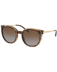 Michael Kors - Mk2089U Bal Harbour 3333T5 Sunglasses Plastic Squared Polarized Nuanced - Lyst